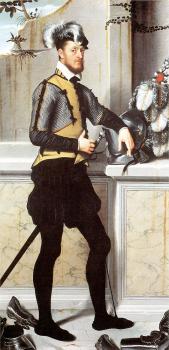 喬瓦尼 巴蒂斯塔 莫羅尼 A Knight with his Jousting Helmet (Possibly Conte Faustino Avogadro) 喬瓦尼 巴蒂斯塔 莫羅尼 A Knight with his Jousting Helmet (Possibly Conte Faustino Avogadro)